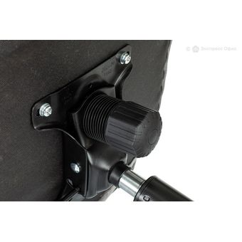  Кресло Бюрократ Triest Fabric-LT19 серый Light-19 крестов. металл черный 