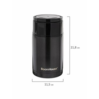  Термос BOOMHOUSE 700327 1л черный 