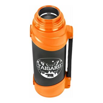  Термос классический TAIGARU 608817 оранжево-серый 