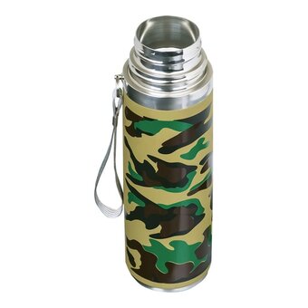  Термос LAIMA 601409 нерж, хаки 