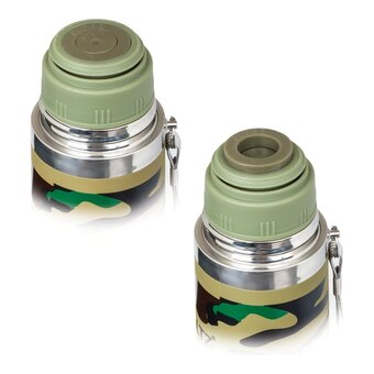  Термос LAIMA 601409 нерж, хаки 