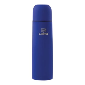  Термос LAIMA 605123 нерж, синий 