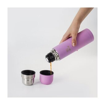  Термос LAIMA 605120 нерж, розовый 