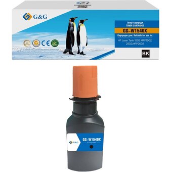  Картридж лазерный G&G GG-W1540X (W1540X) черный (5000стр.) для HP Laser Tank 1502/MFP 1602/2502/MFP 2602 
