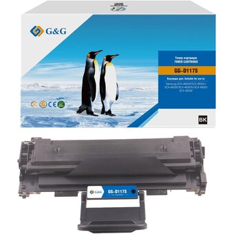  Картридж лазерный G&G GG-D117S (MLT-D117S) черный (2500стр.) для Samsung SCX-4650f/SCX-4650n/SCX-4655f/SCX-4650fn/SCX-4650/SCX-4652F 