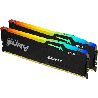  ОЗУ Kingston Fury Beast Black Expo KF556C36BBE2AK2-64 DDR5 - 2x 32ГБ 5600МГц, DIMM, Ret 