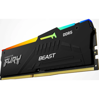  ОЗУ Kingston Fury Beast Black Expo KF556C36BBE2AK2-64 DDR5 - 2x 32ГБ 5600МГц, DIMM, Ret 