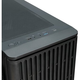  Корпус XASTRA A409 4ARGB-UC Black (A409-4FС12A-UC) ATX/Mesh/Screwless full-size TG / 4x120mm ARGB PWM FС fans/Type-C 