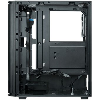  Корпус XASTRA A409 4ARGB-UC Black (A409-4FС12A-UC) ATX/Mesh/Screwless full-size TG / 4x120mm ARGB PWM FС fans/Type-C 