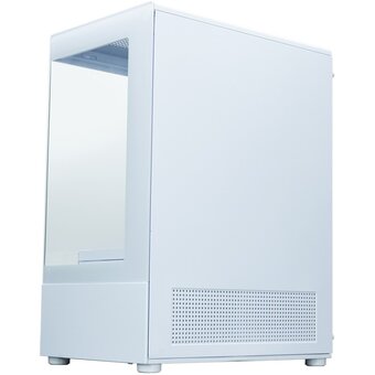  Корпус XASTRA Q300M 3ARGB-C6 White (Q300M-3FM12A-C6-WH) mATX/Aquarium/Screewless/ 3x120mm ARGB PWM FM fans/Argb+PWM HUB 6port 