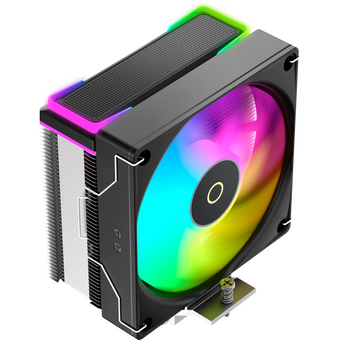  Кулер Ocypus Delta A40 SE BK ARGB, 120mm ARGB Fan, Top ARGB Panel, 4 Heat pipes, 4-pin PWM, 800-1800 RPM, 31DBA, Hydro Bearing, LGA115X 