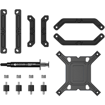  Кулер ID-COOLING IS-47-XT V2 LGA1851/1700/1200/115X/AM5/AM4 низкопрофильный высота 47mm (TDP 100W, PWM, 4 тепл.трубки + медная база, Fan 92mm, черн) 