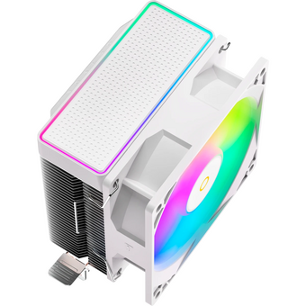  Кулер Ocypus Gamma A20 WH ARGB, 92mm FARGB Fan, Top FARGB Panel, 2 Heat pipes, 3-pin, 1900 RPM, 21DBA, Hydro Bearing, LGA115X/1200/1700 