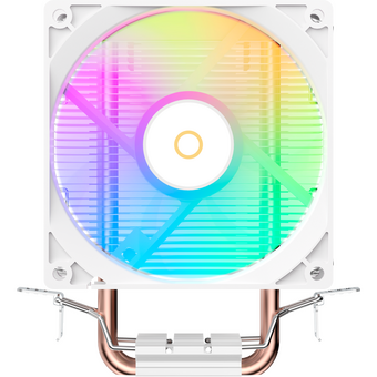  Кулер Ocypus Gamma A20 WH ARGB, 92mm FARGB Fan, Top FARGB Panel, 2 Heat pipes, 3-pin, 1900 RPM, 21DBA, Hydro Bearing, LGA115X/1200/1700 