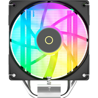  Кулер Ocypus Delta A40 SE BK ARGB, 120mm ARGB Fan, Top ARGB Panel, 4 Heat pipes, 4-pin PWM, 800-1800 RPM, 31DBA, Hydro Bearing, LGA115X 