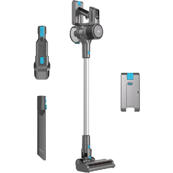  Вертикальный пылесос TEQQO PWS1A Plus серый/серый 