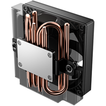  Кулер ID-COOLING IS-47-XT V2 LGA1851/1700/1200/115X/AM5/AM4 низкопрофильный высота 47mm (TDP 100W, PWM, 4 тепл.трубки + медная база, Fan 92mm, черн) 