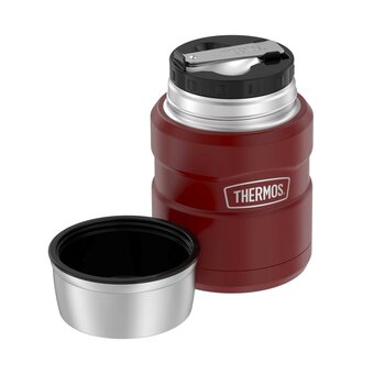  Термос THERMOS SK3000MRR 0,47L нерж с ложкой 