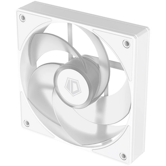  Вентилятор ID-COOLING AS-120-ARGB-WR 120x120x25мм reverse (PWM, резиновые углы, белый, 300-2000об/мин, супертихий) BOX 