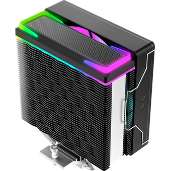  Кулер Ocypus Delta A40 SE BK ARGB, 120mm ARGB Fan, Top ARGB Panel, 4 Heat pipes, 4-pin PWM, 800-1800 RPM, 31DBA, Hydro Bearing, LGA115X 