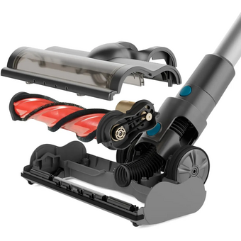  Вертикальный пылесос TEQQO PWS1A Plus серый/серый 