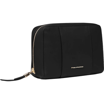  Косметичка Piquadro Circle BY6543W92/N черный натур.кожа 