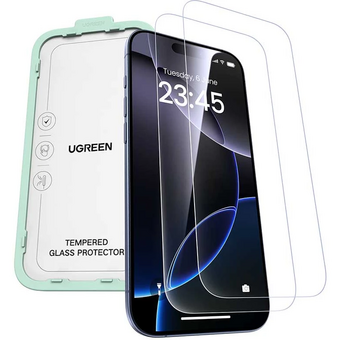  Защитное стекло UGREEN SP1142 (85931) Tempered Glass Screen Protector for iPhone 17 Air 6,5'' 2-Pack Transparent 