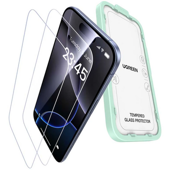  Защитное стекло UGREEN SP1142 (85931) Tempered Glass Screen Protector for iPhone 17 Air 6,5'' 2-Pack Transparent 