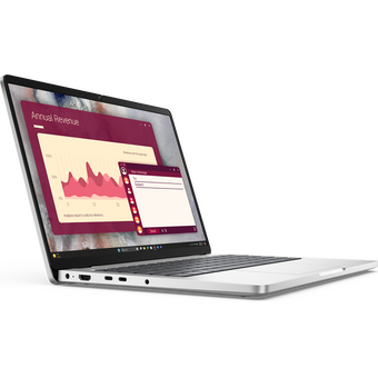  Ноутбук Dell Pro14-7213 Core 7 250U 14,0" FullHD+300nit AG, 300 nit, 32 GB DDR5 (2x16GB) 1TB SSD, Intel graphics, 3 cell 55 Wh, Linux 