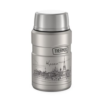  Термос THERMOS SK3021(Kazan) 0,7L нерж с ложкой 