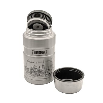  Термос THERMOS SK3021(Kazan) 0,7L нерж с ложкой 