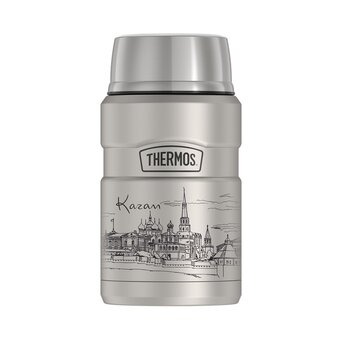  Термос THERMOS SK3021(Kazan) 0,7L нерж с ложкой 