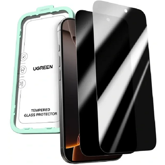  Защитное стекло UGREEN SP1155 (95829) Tempered Glass Privacy Screen Protector for iPhone 17 Pro 6,3'' 2-Pack Trans 