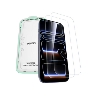  Защитное пленка UGREEN SP1147 (95570) Screen Protector for iPhone 17 Pro Max 6,9" 2-Pack Transparent 