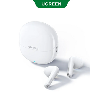  Наушники UGREEN WS217 (65876) LightBuds Bluetooth 6.0 Wireless ENC Earphone White 