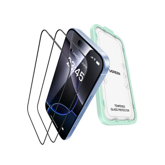  Защитное стекло UGREEN SP1145 (95447) Tempered Glass Screen Protector for iPhone 17 Air 6,5'' 2-Pack Transparent 