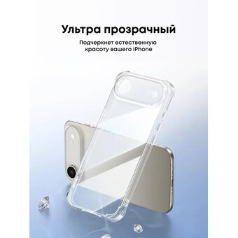  Чехол UGREEN CA231 (85466) Protective Case for iPhone 17 Air 6,5'' Transparent 