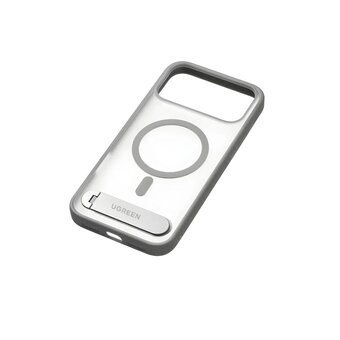  Чехол UGREEN CA317 (95298) Magnetic Protective Case with Stand iPhone 17 Pro Max 6,9'' Gray/Transparent 