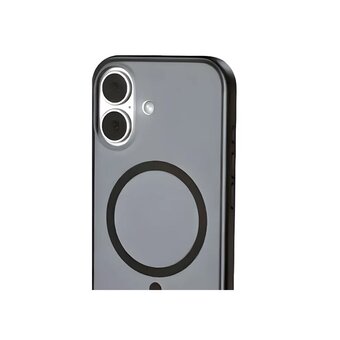  Чехол UGREEN CA314 (85280) Magnetic Protective Case with Stand for iPhone 16 6,1'' 1pc Black/Transparent 