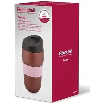  Термокружка Rondell Tierno RDS-1958 0.32л. фиолетовый/черный 
