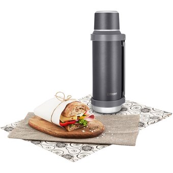  Термос Rondell Filigran RDS-1896 2.3л. темно-серый 