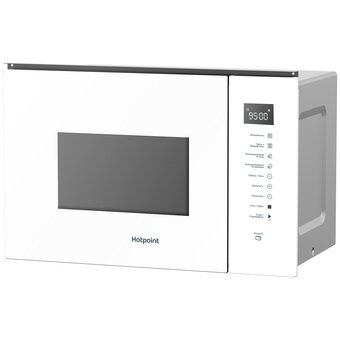  Встраиваемая микроволновая печь HOTPOINT MF25G WH H белый 