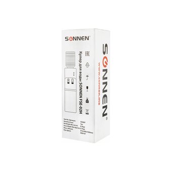  Кулер для воды SONNEN FSE-02H (454997) белый 
