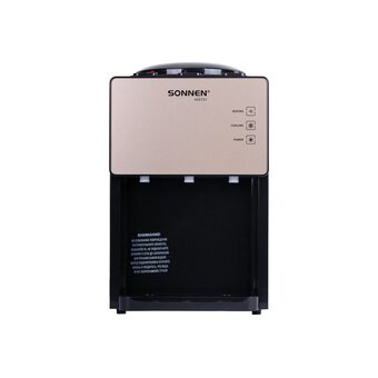 Кулер для воды SONNEN TSE-03BBP (455751) черный/бежевый 