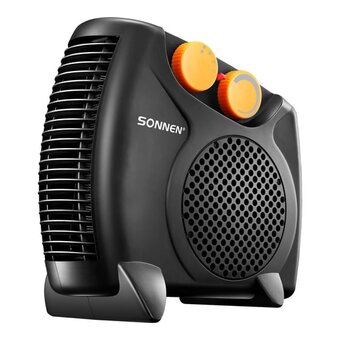  Тепловентилятор SONNEN FH06 (457781) черный/оранжевый 