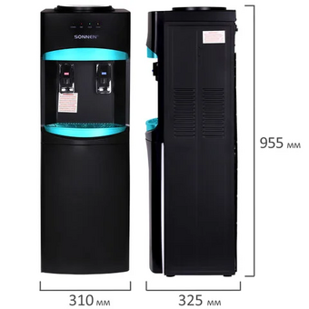  Кулер для воды SONNEN FSC-02W Turbo (456171) черный 