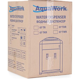  Кулер для воды AQUA WORK 0.7-TDR черный 