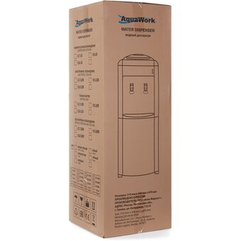  Кулер для воды AQUA WORK 0.8-LDR белый 
