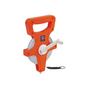  Рулетка геодезическая RABBITEX 671367 30м*13мм, лента фибергласс, открытый корпус 