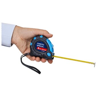  Рулетка измерительная RABBITEX 671354 Special 5м*19мм, обрезиненный корпус, 3 фиксатора 